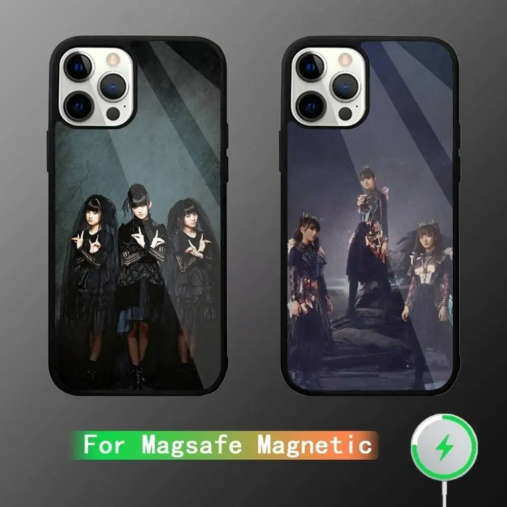 

Babymetal Japanese Idol Phone Case For iPhone 17,16,15,14,13,12,11,Pro,Max,Plus,Mini,SE4,E Magnetic Magsafe Wireless Charging