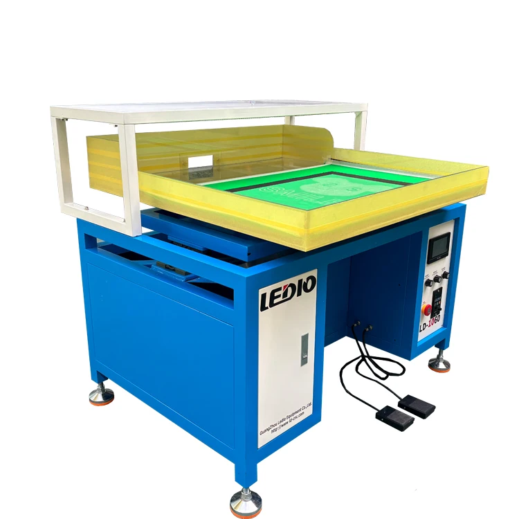 Automatic Rhinestone Template Brush Machine with 1060 Size Factory Price PLC Components