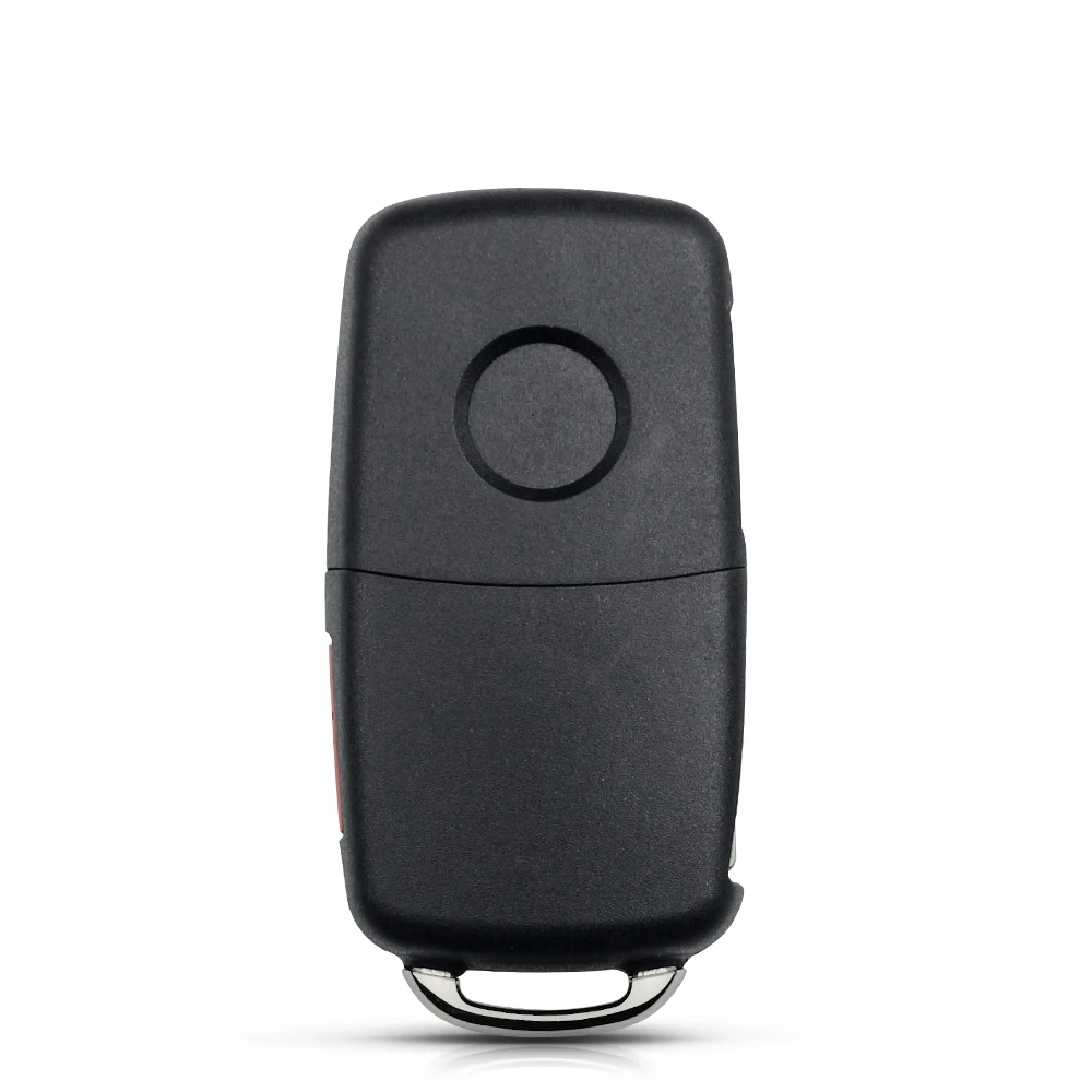 KEYYOU 10個入り 車用リモートキーシェル VW フォルクスワーゲン ゴルフ 6 Mk6 ティグアン ポロ パサート B6 CC ジェッタ ビートル トゥーラン セアト シュコダ オクタビア用