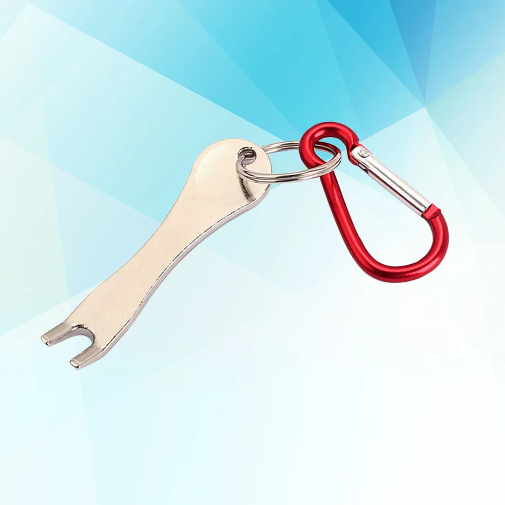 

Silver Guitar Bridge Pin Puller Keychain Carabiner Easy Remove String Pegs Acoustic Bass Ukulele Banjo Dobro Mandolin