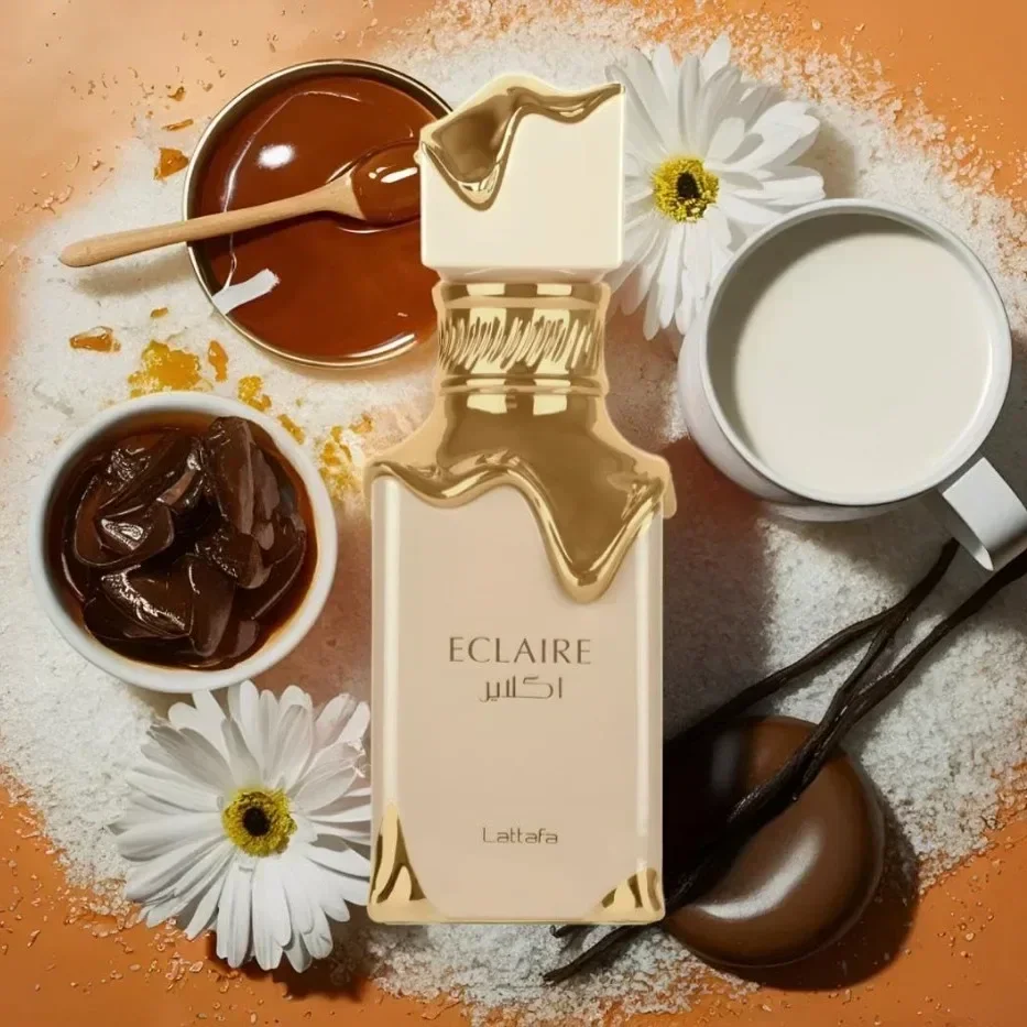 عطر Lattafa Eclaire Eau de Parfum الأصلي، عطر كريمي بالفانيليا والكراميل، عطر جورماند الحلو يدوم طويلاً للنساء #5