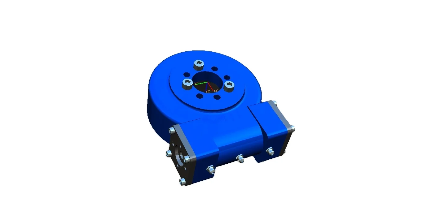 SE3 Single Axis Enclosed Housing Worm Gear Slewing Drive for Solar Tracker with 12/24V DC Electric Motor