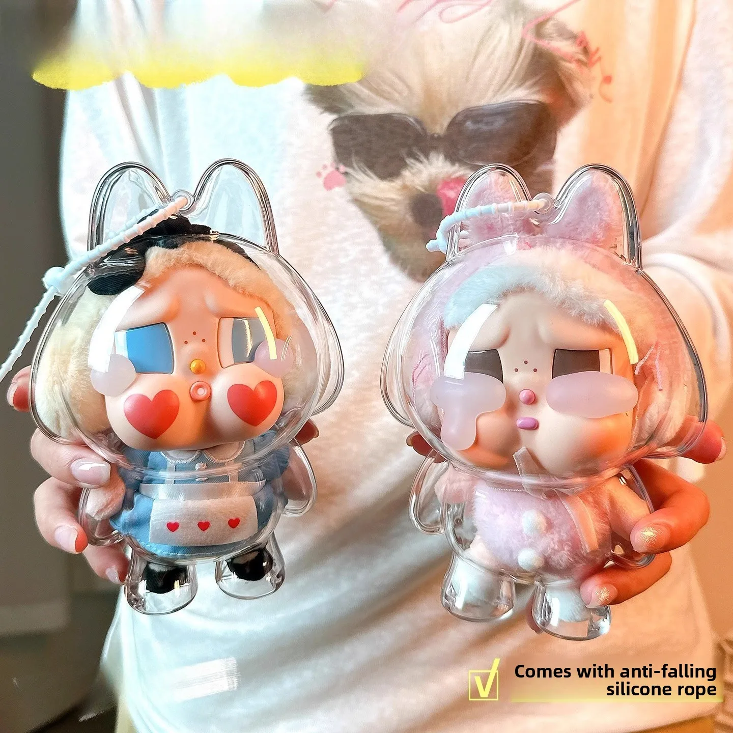 

Acrylic Bag Storage Box Artifact Box Dustproof Household Transparent Display Cabinet Storage Bag Rack Doll Protective Shell