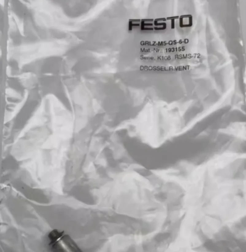 2PCS New original FESTO throttle GRLZ-M5-QS-6-D 193155