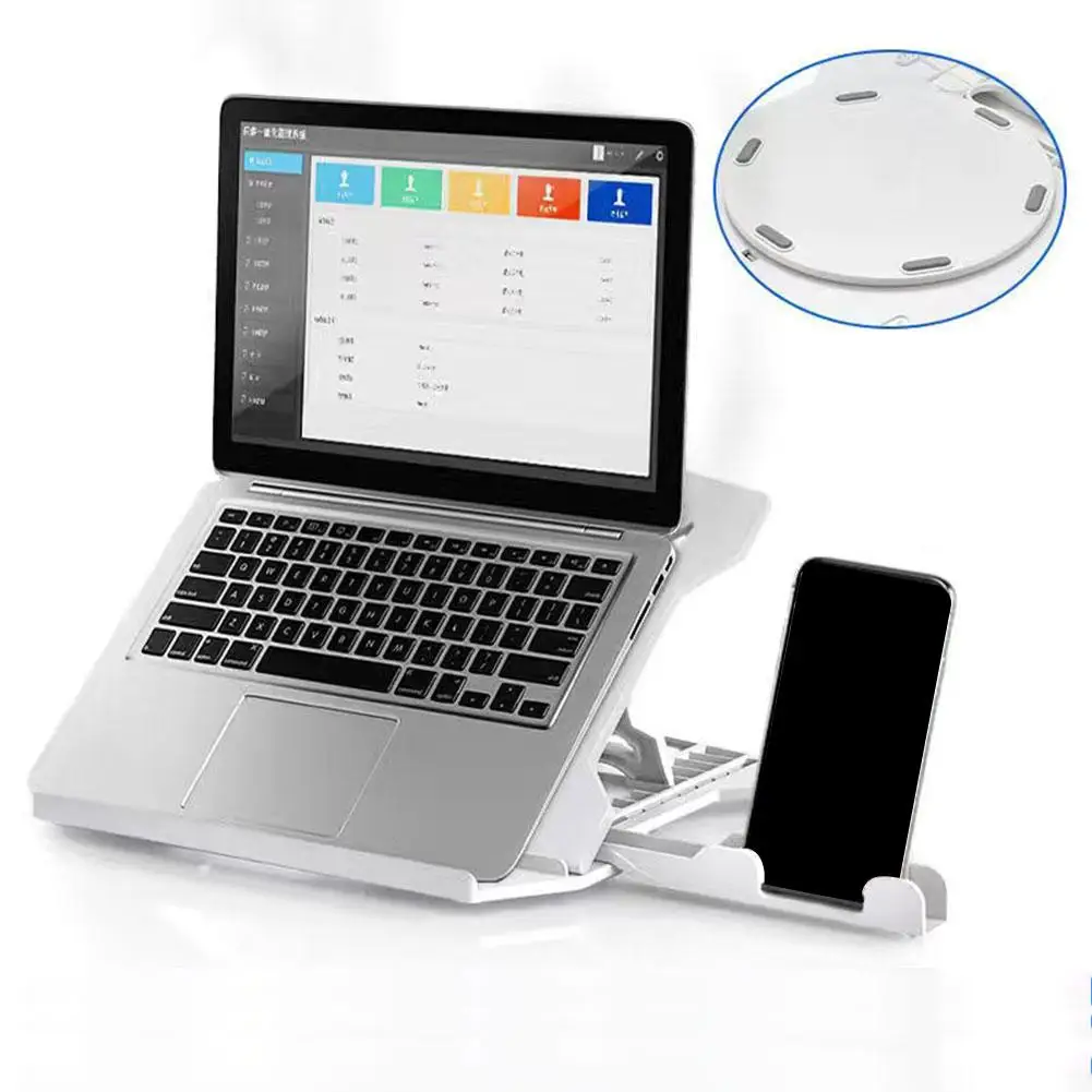 Universal Tablet Laptop Stand Foldable Stand Lifting Rack Storage Heat Dissipation Elevated Portable Base Computer Accessories