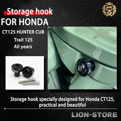 Storage hooks FOR HONDA  CT125 CT 125 HUNTER CUB Trail 125 2BJ-JA55 8BJ-JA65 2022 2023 all years Motorcycle accessories