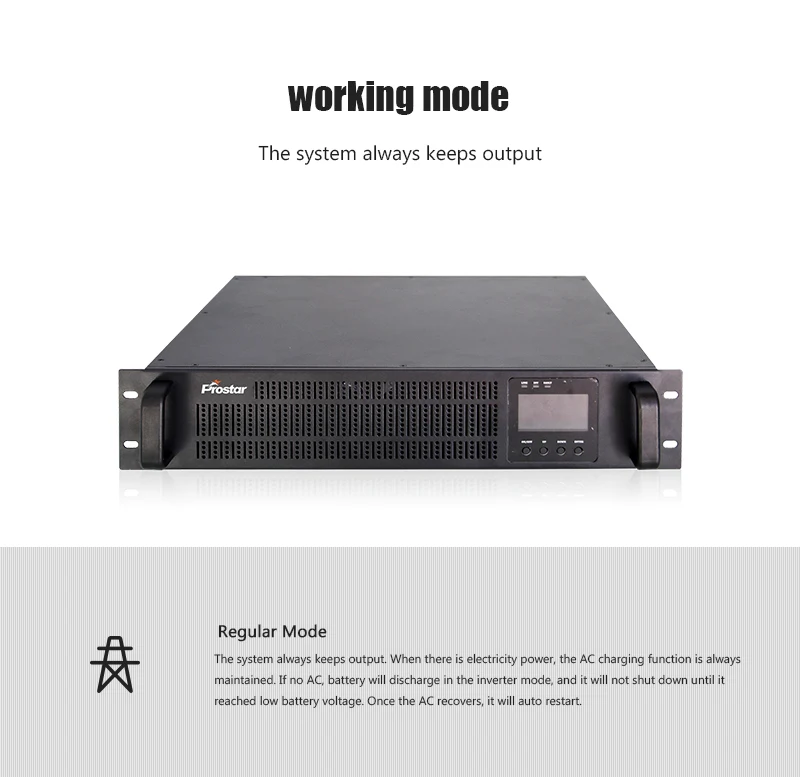 4000W 48V Rack Mount Low Frequency Pure Sine Wave Power Inverter