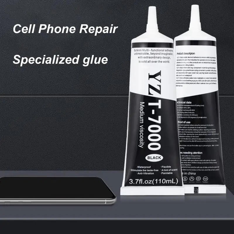 T-7000 Black Adhesive Glue Special Glue For Mobile Phone Repair T-7000 Black Adhesive For Cell Phone Screen LCD Screen Frame