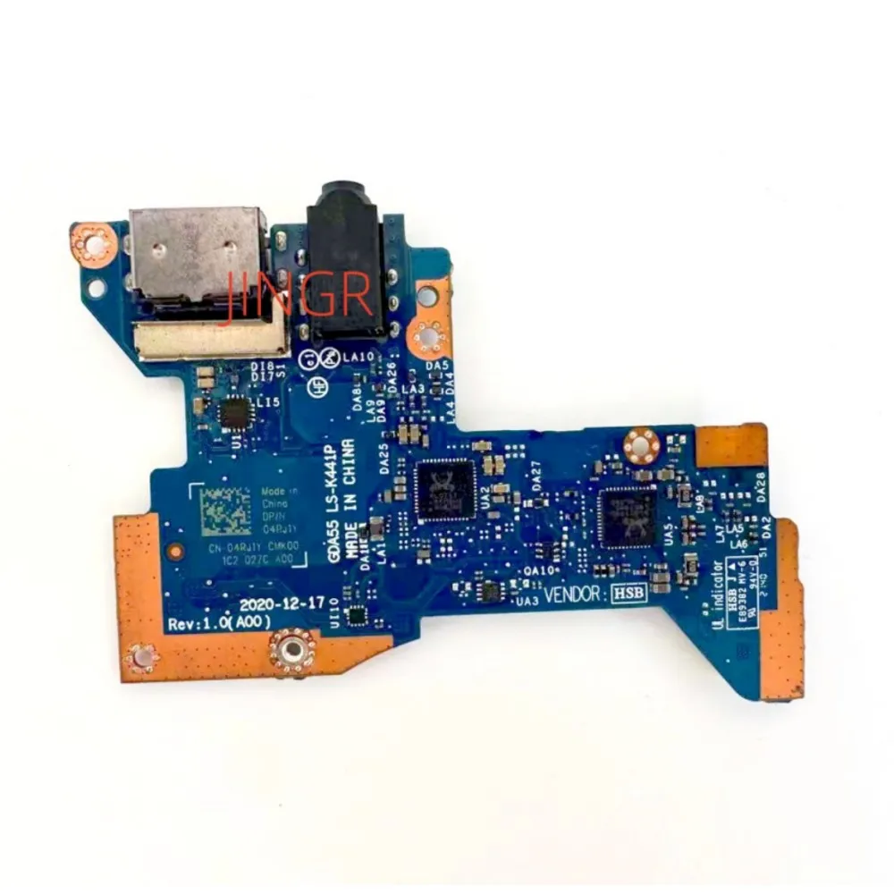 

New Original For Dell Latitude 9510 9520 2-in-1 USB AUDIO BOARD 2020 USB board GDA55 LS-K441P