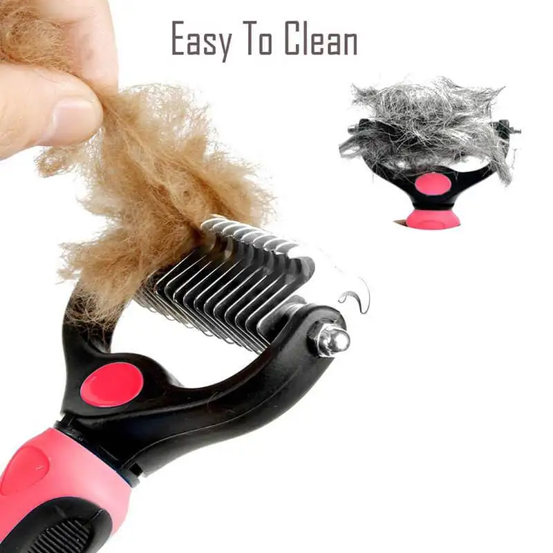 Professional Dog Brush Gently Efficient Safe Hair Comb Grooming and Care Goods for Pet Horse Chiens Cats Supplies Accessories