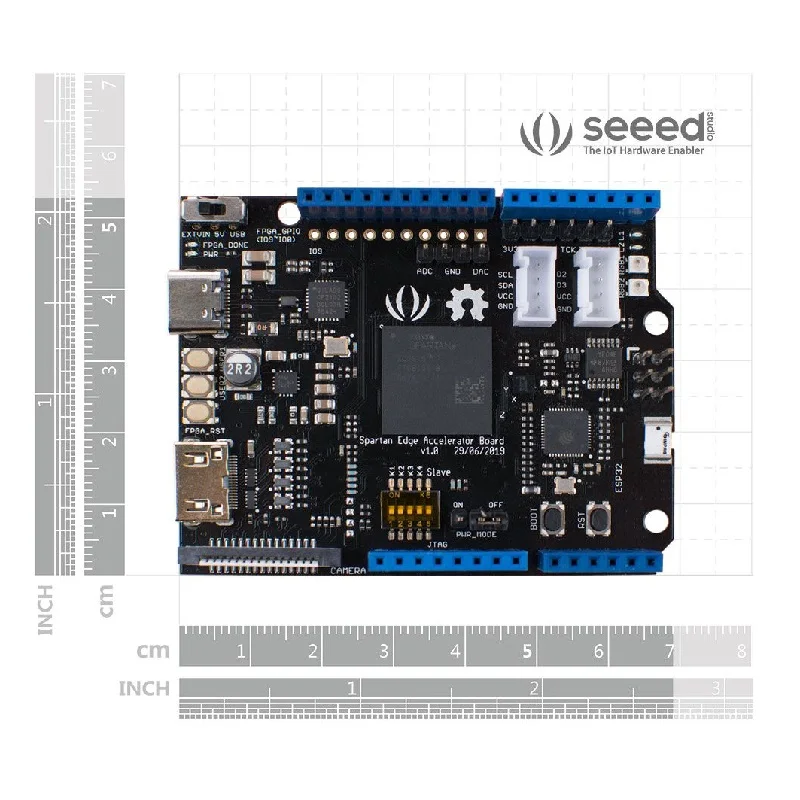 102030005 Spartan-7 Edge Accelerator Board - Arduino FPGA Artan SEA-S7 Xilinx Spartan-7 XC7S15