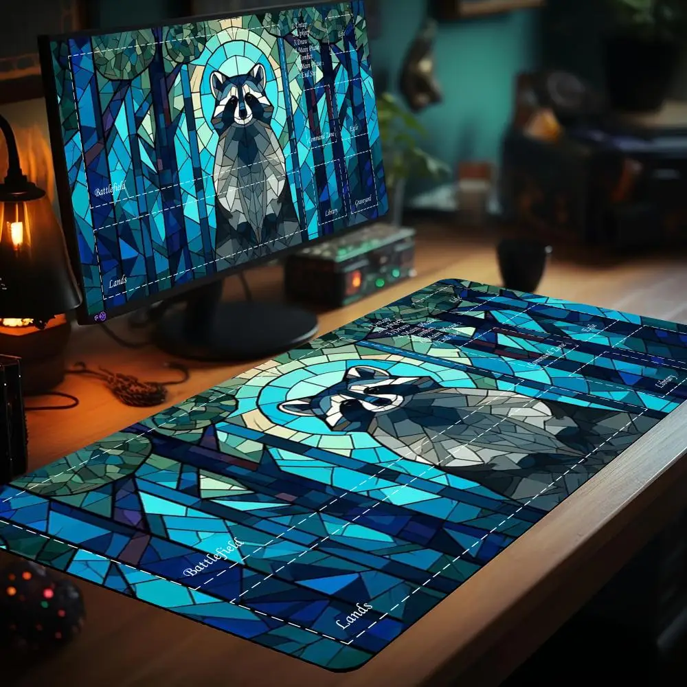 Funny  Mouse Pad The Magic Gathering Playmat Mousepad MTG TCG Office Desk Mat for Work Game Mini PC Laptop Cute Rug Carpet