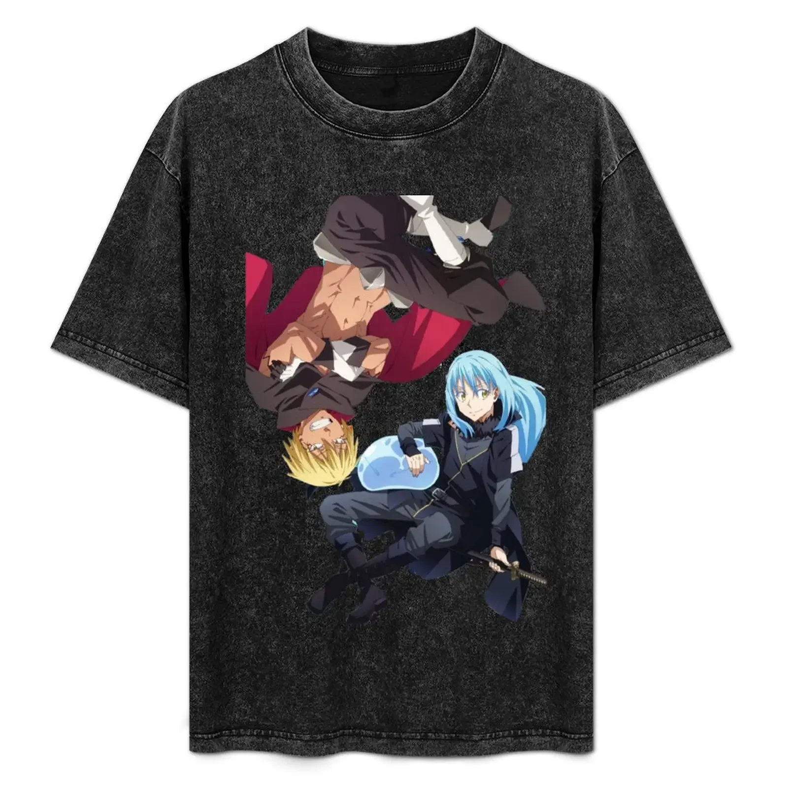 

Rimuru Demon lord and Veldora T-Shirt summer clothes summer shirt custom t shirt mens clothing