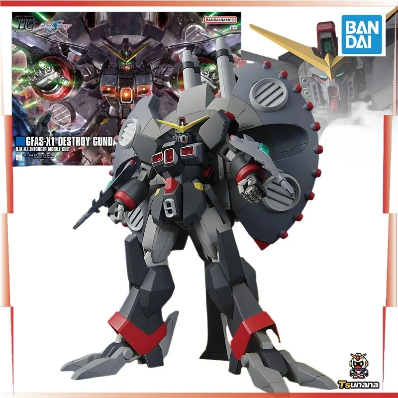 

BANDAI Original Model 1/144 HGUC No.246 GFAS-X1 DESTROY GUNDAM Assembly Action Figure Model Toy Gifts for Kid Foam Box Packaging