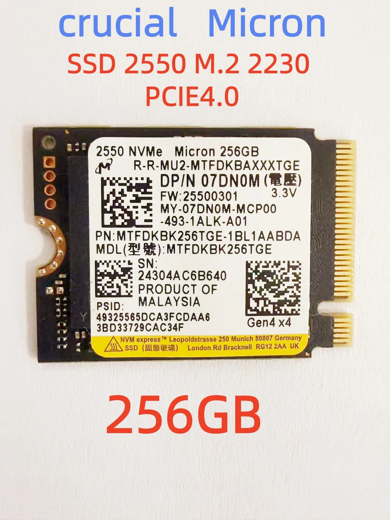 original-para-micron-2550-256g-2230-m2-pcie40-nvme-camara-de-ordenador-unidad-de-estado-solido-ssd