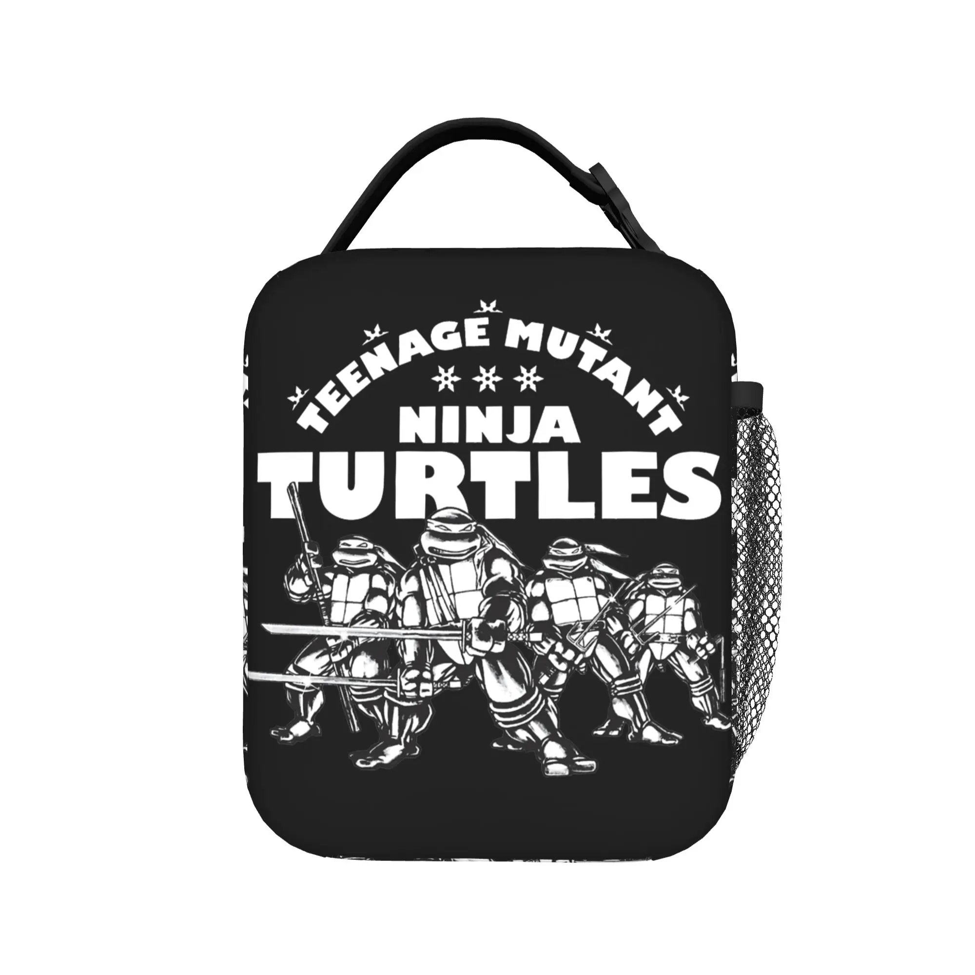 

This Story Behind Teenage Turtles Insulated Lunch Bags Portable ninja turtles Lunch Container Bag Tote Lunch Box Food Handbags