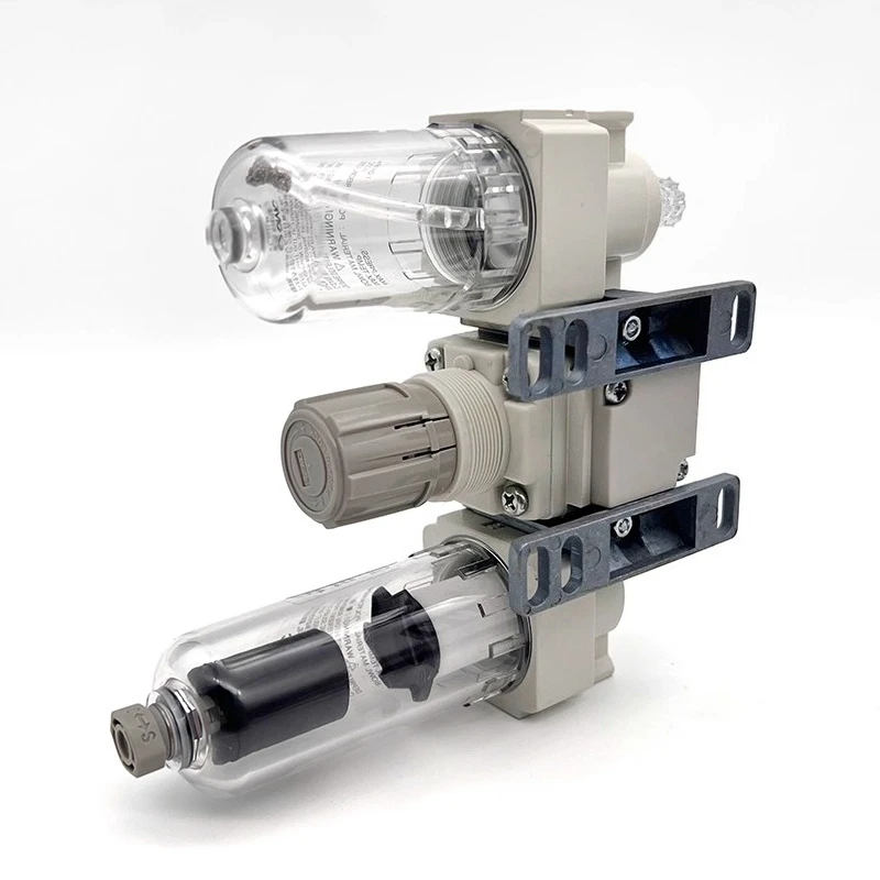 الثلاثي AC20-02CG-A/AC30A-03DG-B/AC40-04G/AW AR صمام تخفيض ضغط المرشح