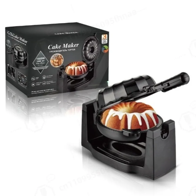 Flip Multifunctional Breakfast Maker Household Toast Bread Sandwich Light Food Cake Baking Machine