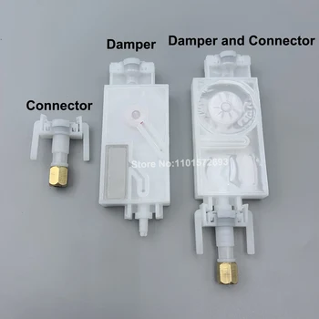10PCS Dx5 Xp600 Kopf Tinte Dämpfer Mit Stecker Für Epson TX800 Mimaki JV33 JV5 CJV30 Für Mutoh Galaxy Twinjet Dx5 Dumper filter