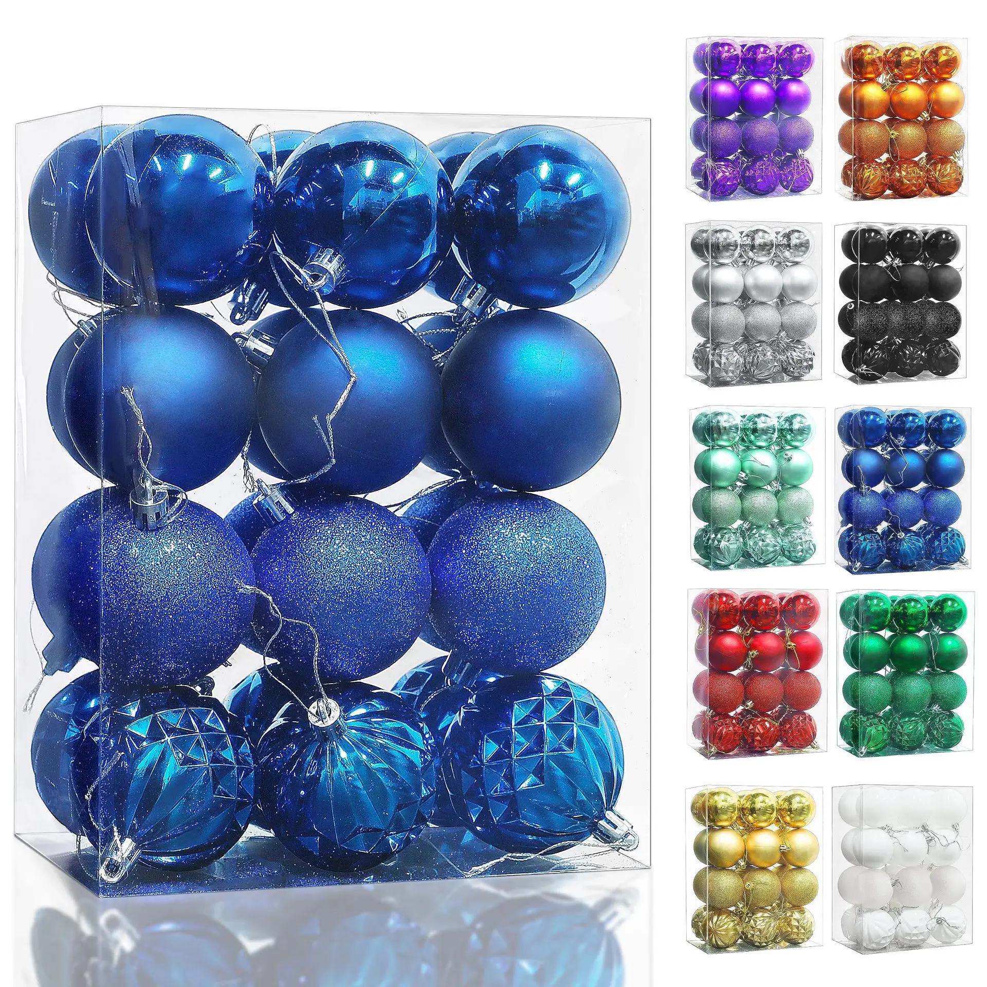 

2025 Christmas Balls Christmas Tree Ornaments Ball Xmas Hanging Tree Pendants Home Party Decor New Year Gift Noel Navidad