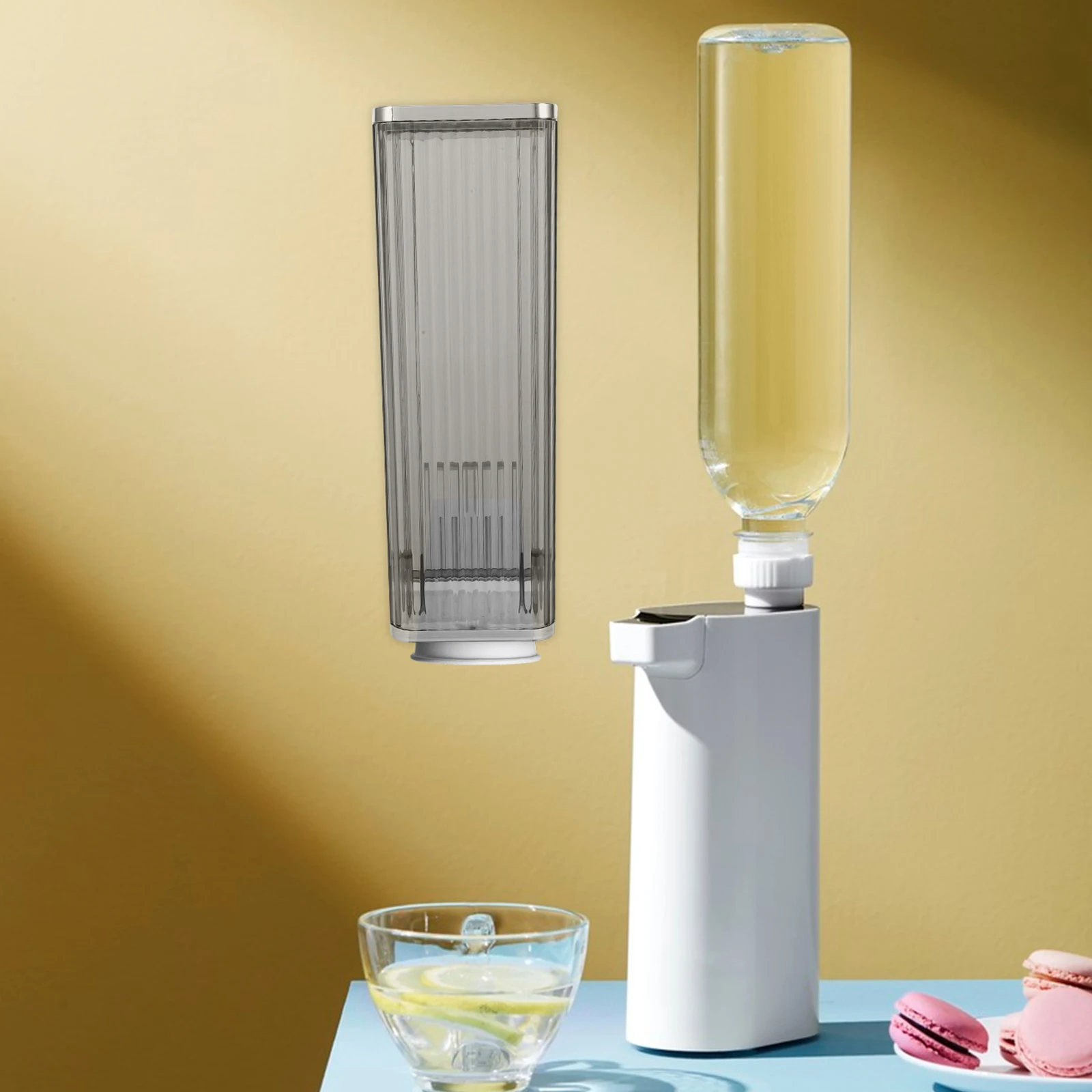 

Paper Cup Dispenser Wall-Mounted Pull Type For Kitchen Office Bathroom Coffee Holder Organizer Disposable Water Cup Dispenser