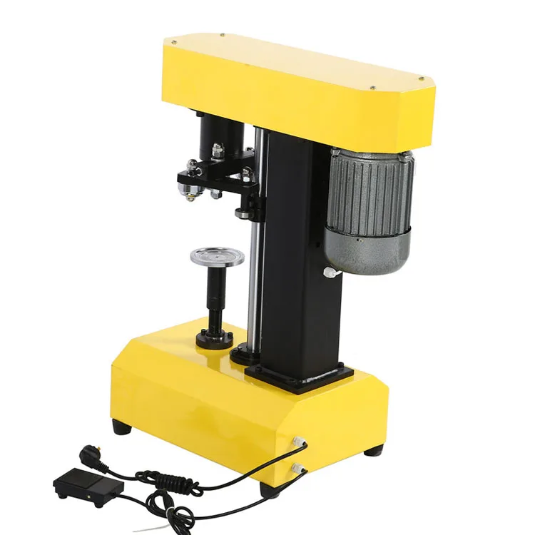 Electric Commercial Juice Can Installation Machine Industrial Can Sealing Machine Electric Capping Machine