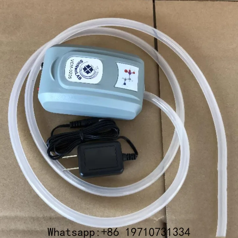 

Portable mini diaphragm vacuum pump for filtration liquid sampling gas collection oil-free pressure pump microfiltration pump