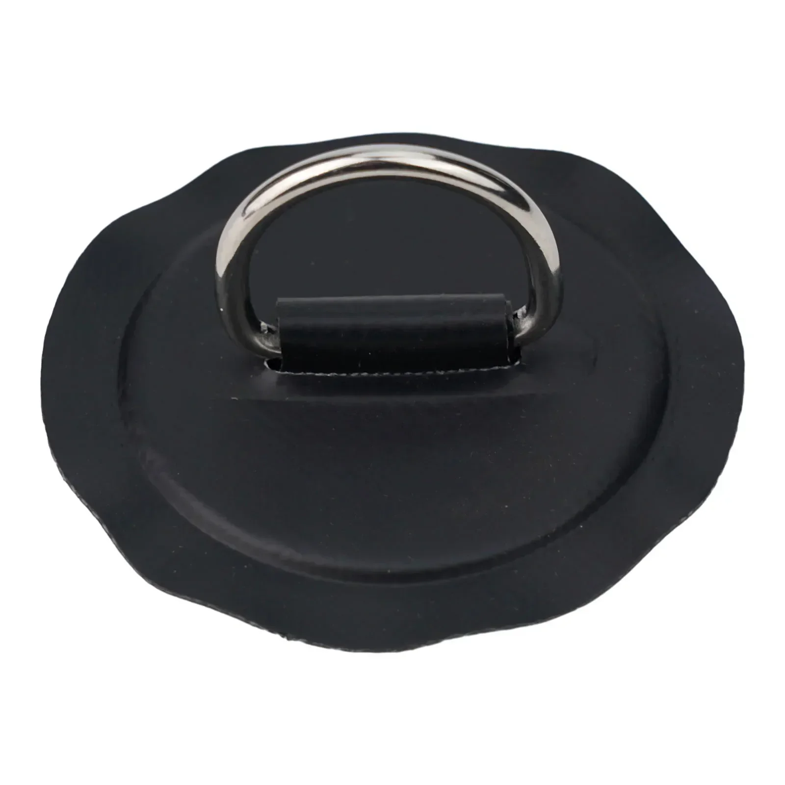 Practical Quality D Ring Pad 6 Pcs Accessories Black Dinghy Easy To Apply For Inflatable Boat PVC Stainless Steel