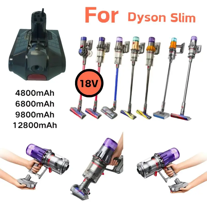 965171-02 398857-01 لـ Dyson 18V V10 Digital Slim، V10 Digital Fluffy Extra V15 Detect Digital Slim Fluffy Extra Pro V11 Slim