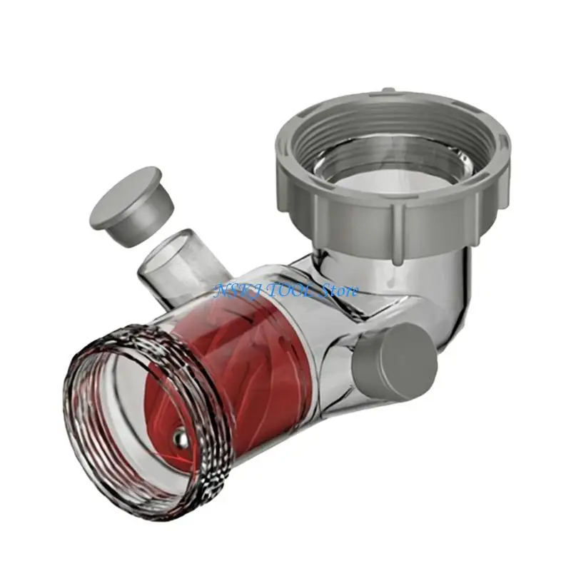 L8RC Plastic Wash Basins Drain Pipe Plastic Wash Basins Drainage Pipe Anti Blocking Sink Drain Check Valves Enduring