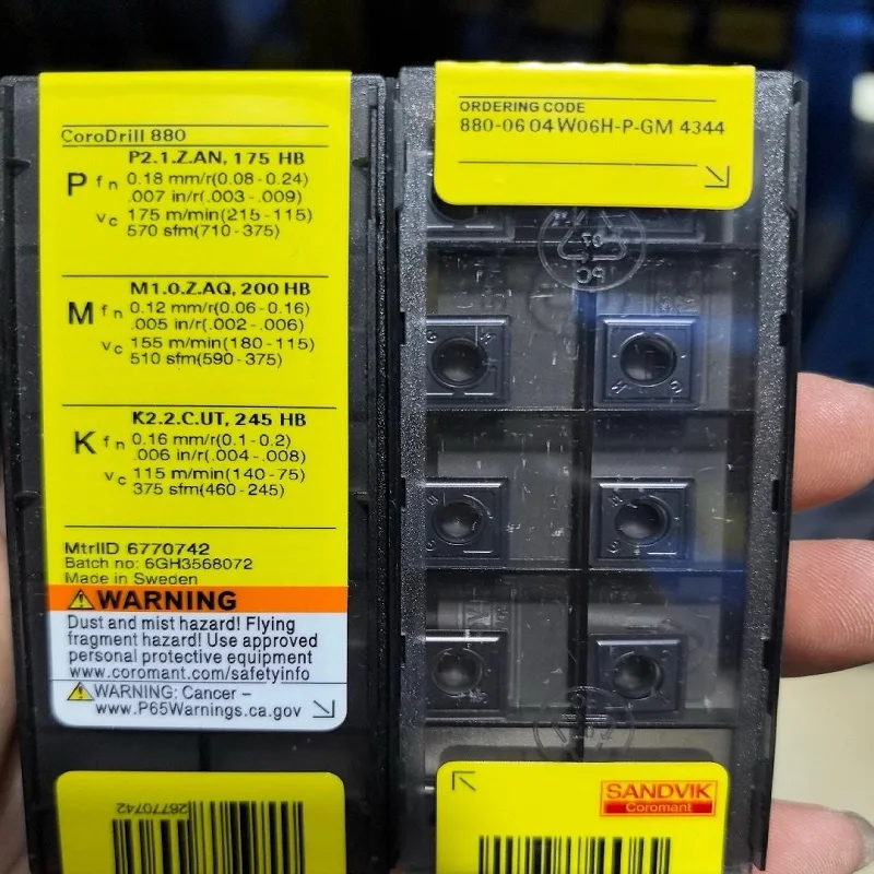 

CNC blade 880-0604W06H-P-GM 4344