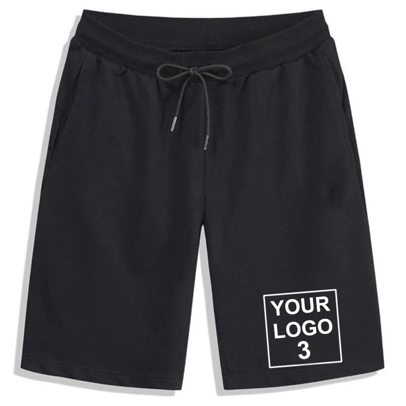 Custom Men Shorts Casual Joggers Short Pants Design Pattern Pants Sports Trousers Running Shorts Own Your Logo