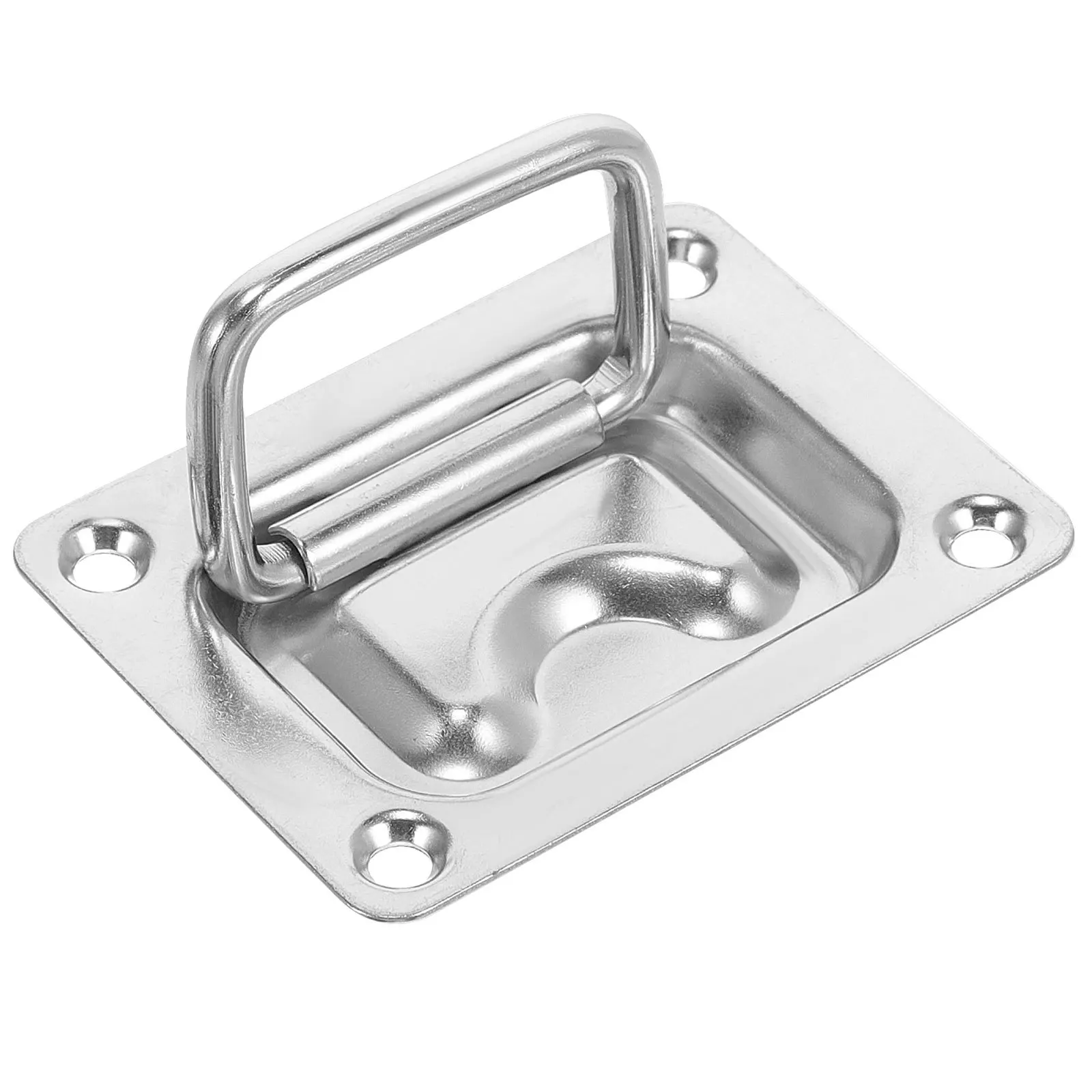 قارب من الفولاذ المقاوم للصدأ يفقس سحب الثقيلة البحرية الصف سطح السفينة مقبض لقوارب الكاياك يخت قارب الصيد الاستخدام في الهواء الطلق مقاوم للماء #3