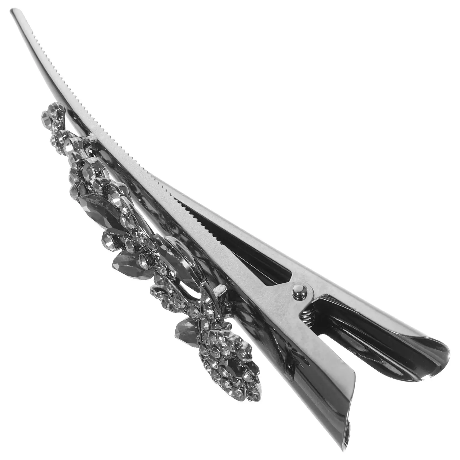 

Rhinestone Hairpins Decorative Clips for Women Duck Decorative Hair Clips For Women'S Hair Billed Crystal Metal Large Size