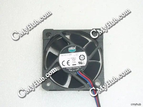 For COOLER MASTER FA05015H12FA DC12V 0.25A 5015 5CM 50mm 50x50x15mm 3pin Cooling Fan FA05015H12FA