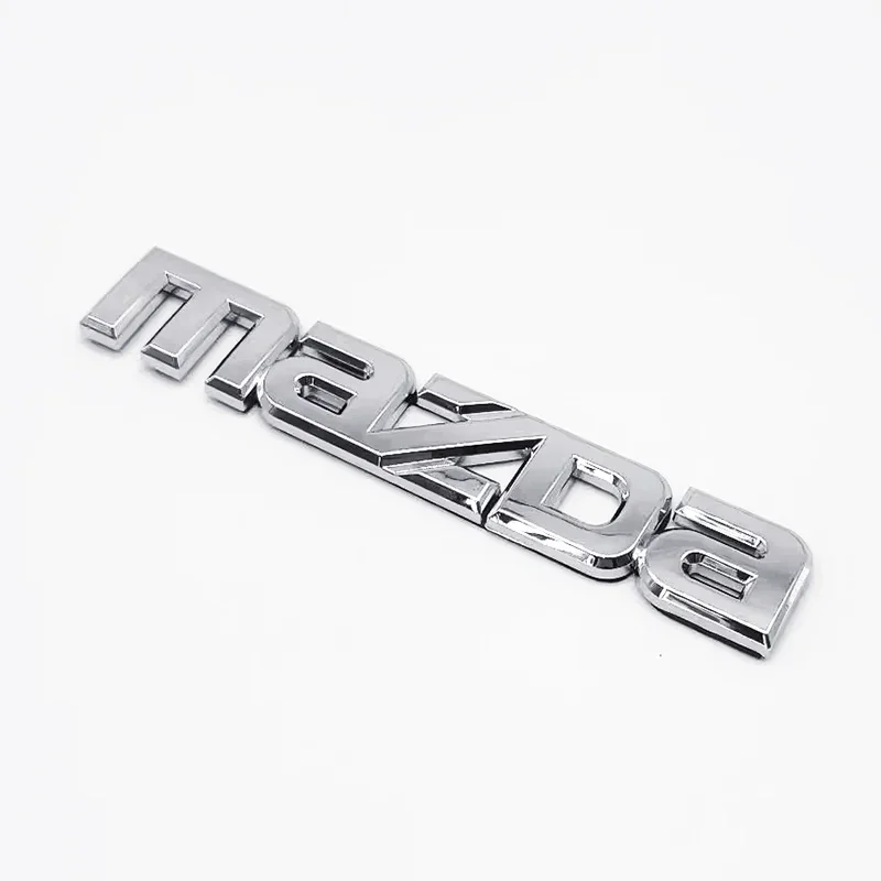 1pcs 3D ABS car logo Letters Trunk Emblem Symbols Badge Sticker for mazda 3 5 6 Atenza Axela CX-4 CX-5 323 M3 M6 Car Accessories