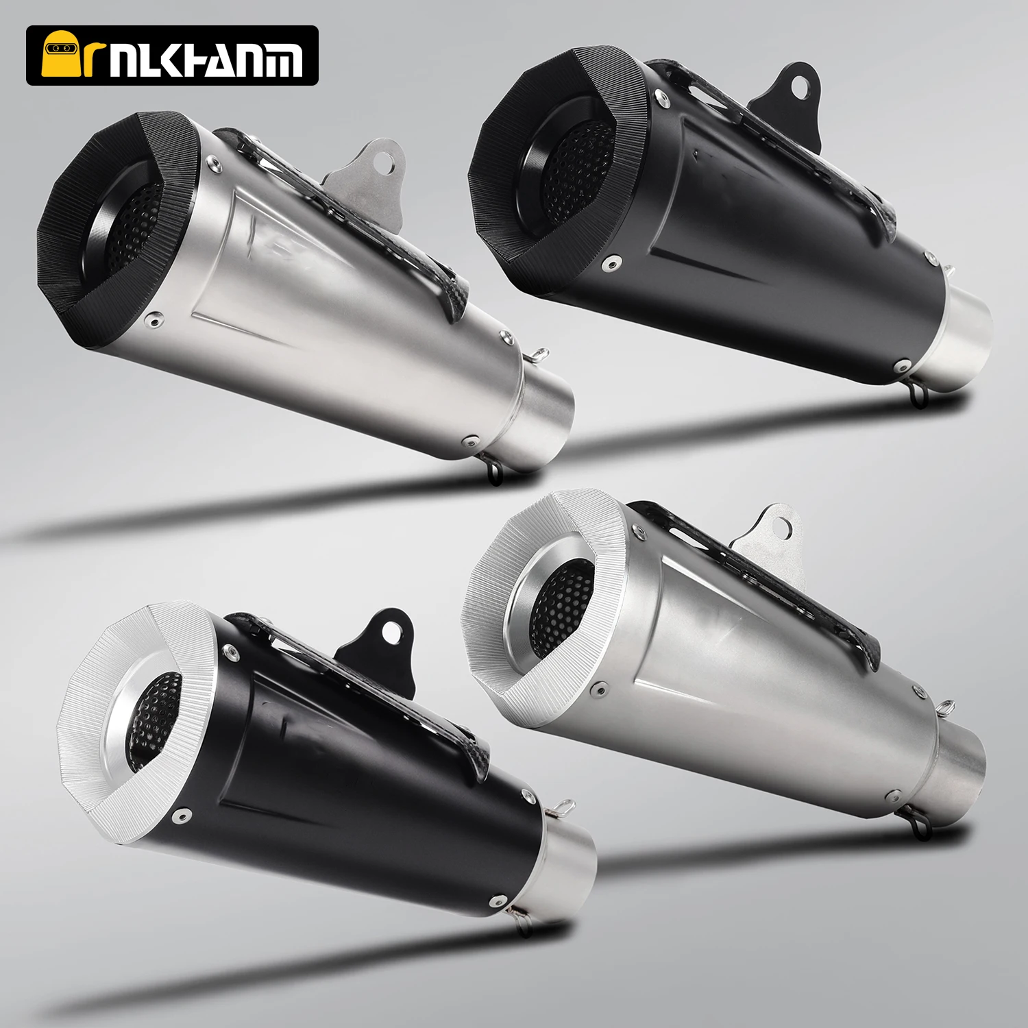 

Race RS2 51MM Universal motorcycle racing exhaust pipe suitable for R3 cbr500r r15 gsxr150 ninja650 duke790 exhaust pipe