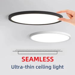 Ultra-thin LED Ceiling Light 18CM 23CM 30CM 40CM Modern Bedroom Lamp Ceiling Pendant Room Balcony Corridor Aisle Indoor Fixtures