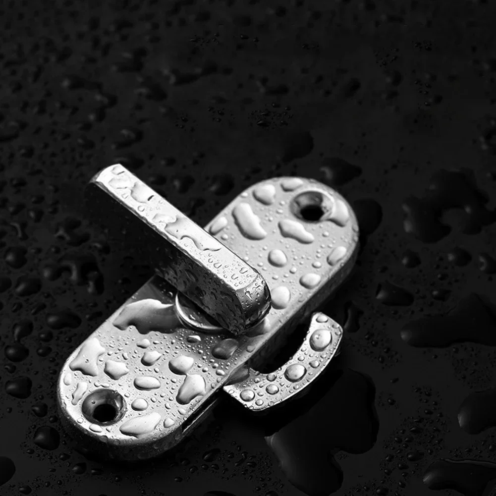 

1pc Stainless-Steel Hasp Latch Lock Gate Latches Sliding Door Lock Buckle Hasp Door Bolt Handle Home Improvement Hardware