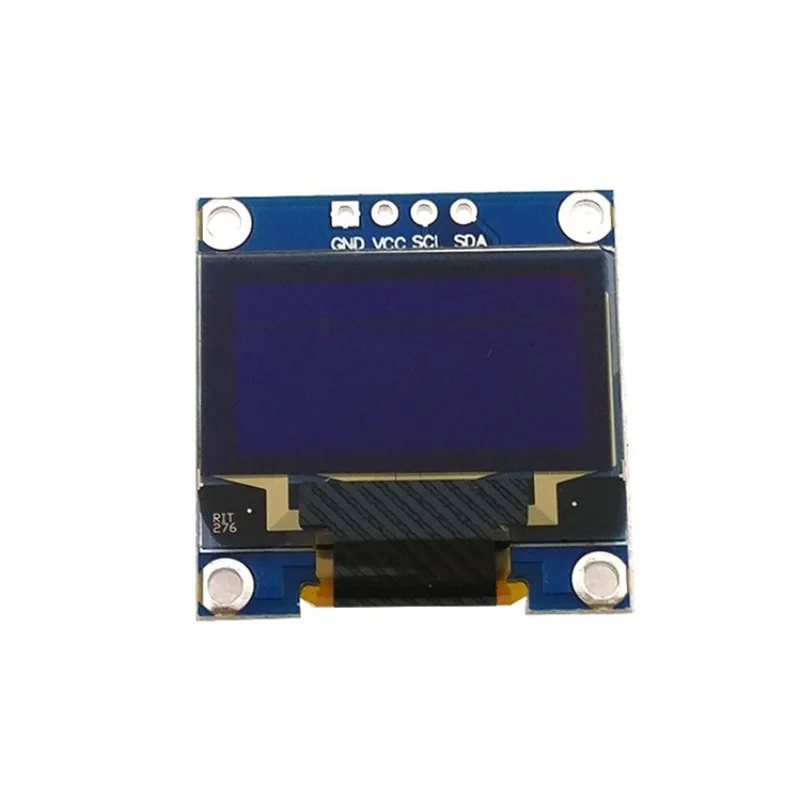 FOR 0.96 inch, blue, white IIC communication, small OLED display module 51 microcontroller