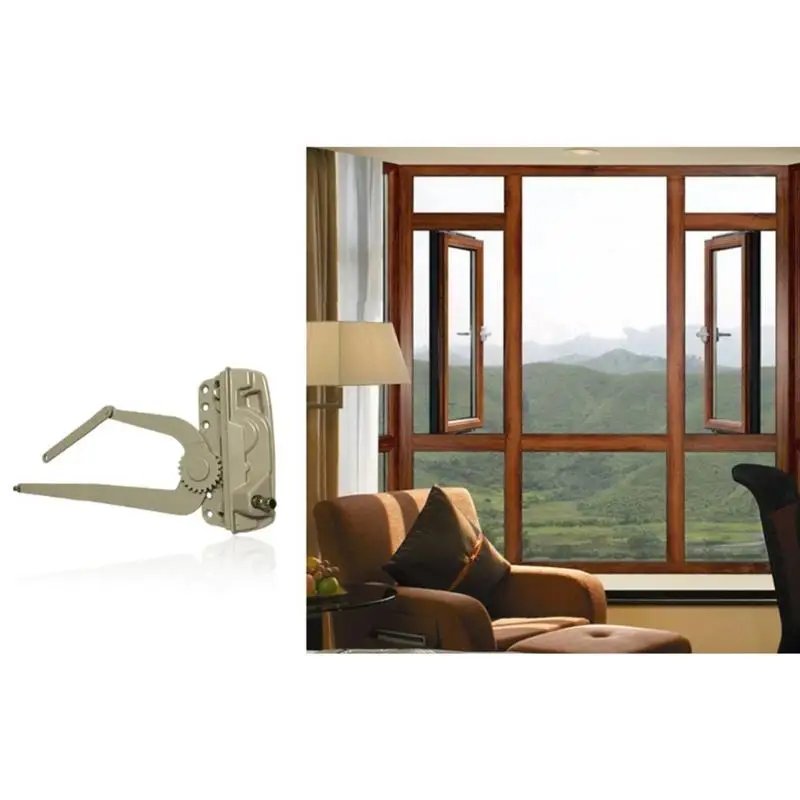 652F Hand-Operated Window Opener With Metal Linkage Base for Indoor Window Operators