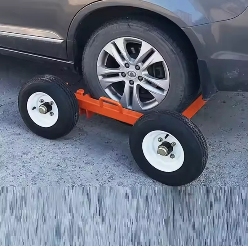 Universal Car Jack Vehicle Mover Tow Dolly Large Wheel Moving Tool for Auto Repair Garage Workshop Use