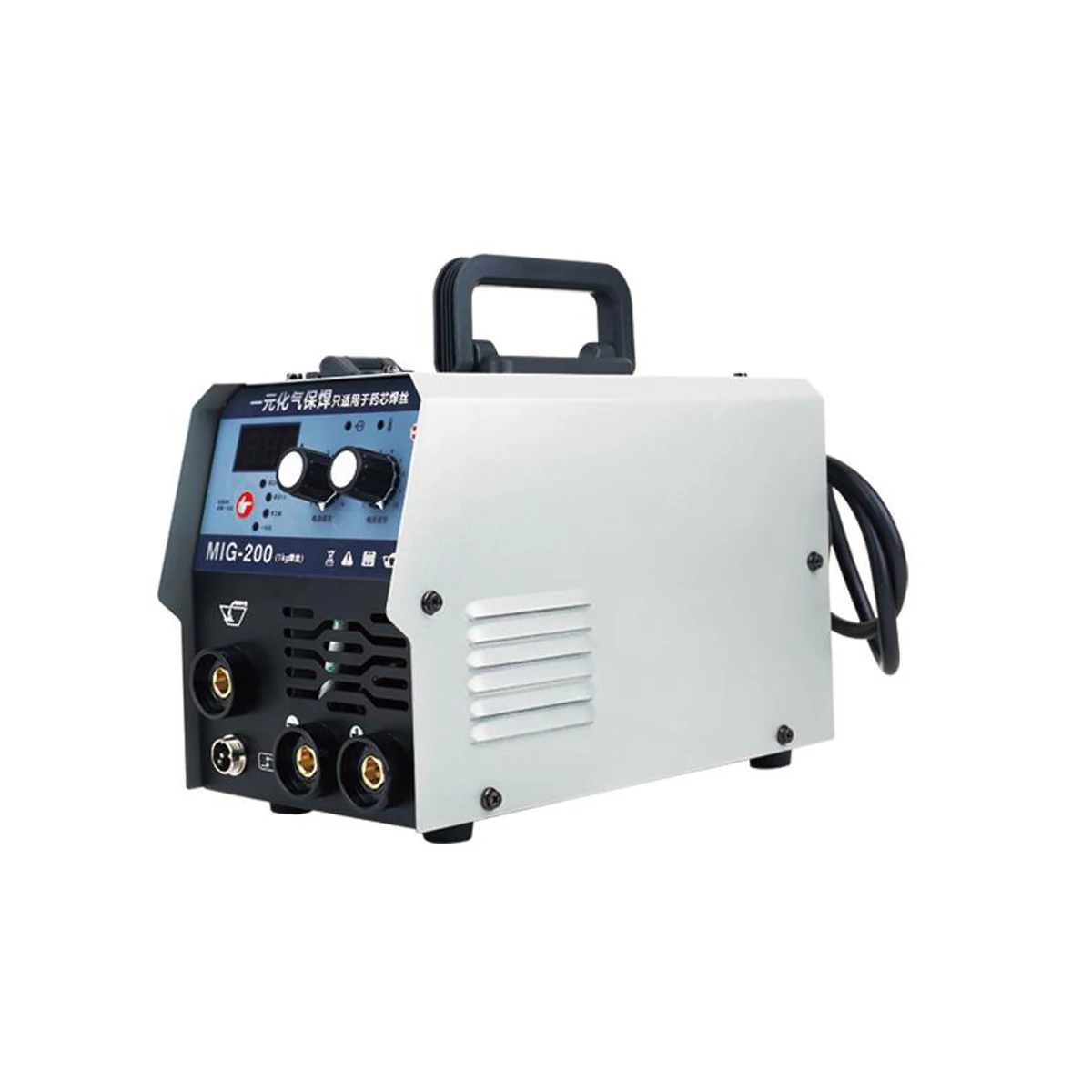 

220V MIG-200 Gasless Self-Shielded Welder Portable Welding Machine for Home & Industrial Use