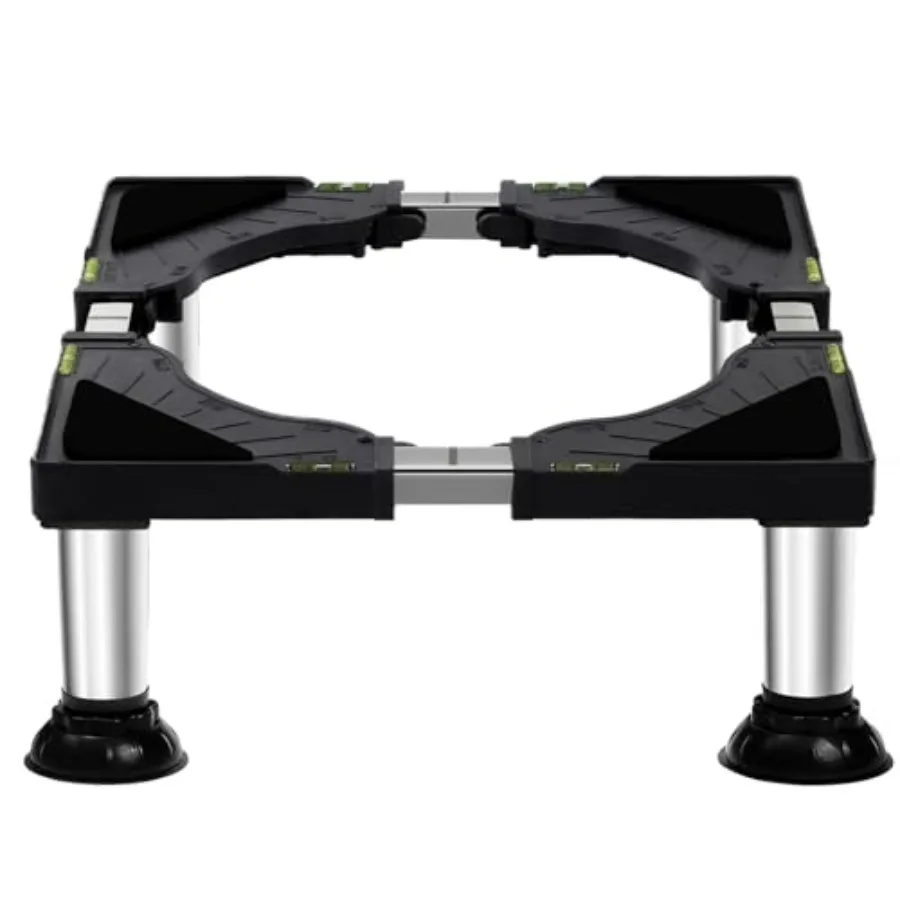 

Adjustable Mini Fridge Stand for 1624 Inch Home Appliances with 4 Sturdy Feet Height Range 78.4 Heavy Duty Washer and Dryer Sta