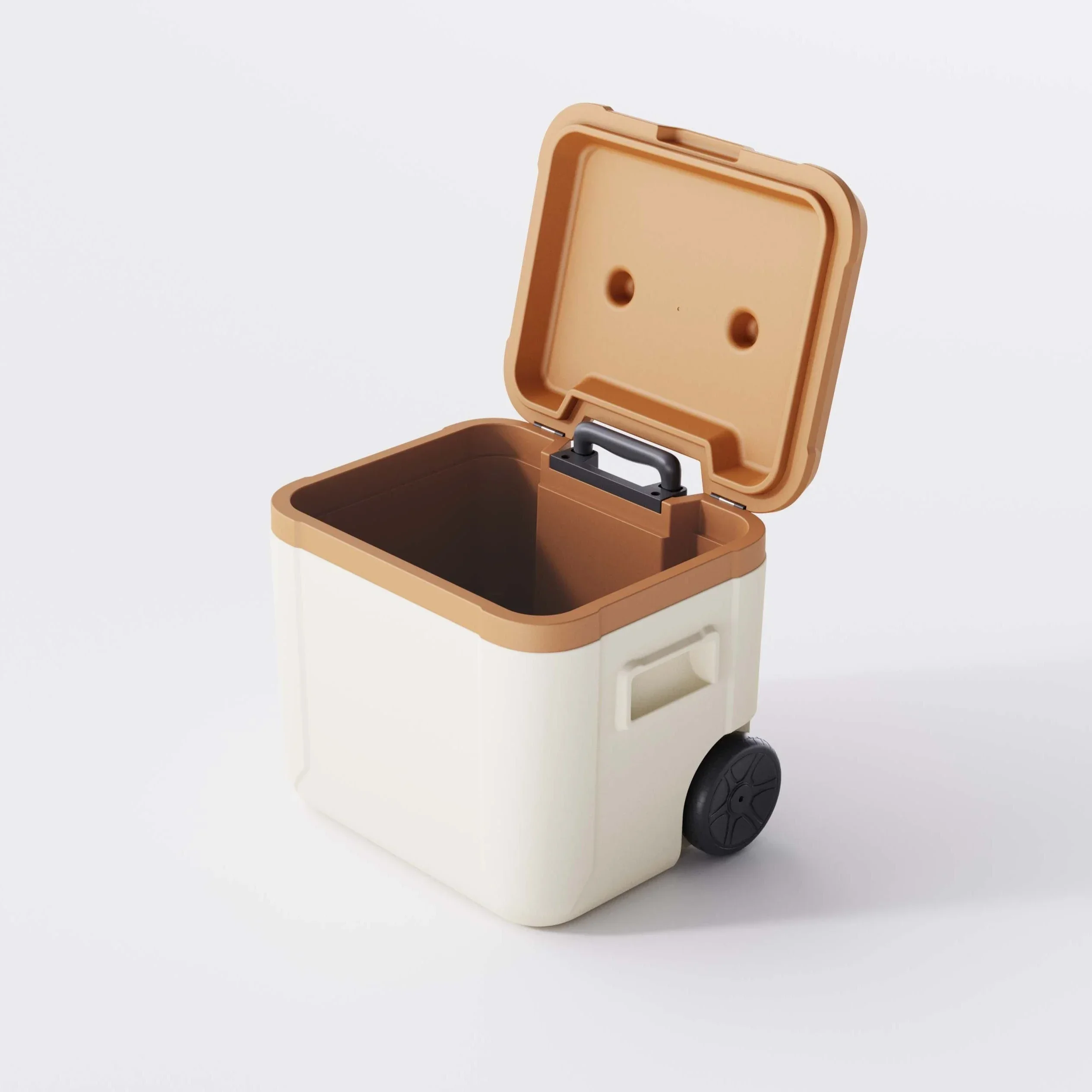 

52L Ice Chest Cooler Box Insulated Wholesale Cooler Hunting Fishing Ice Cooler With Wheels