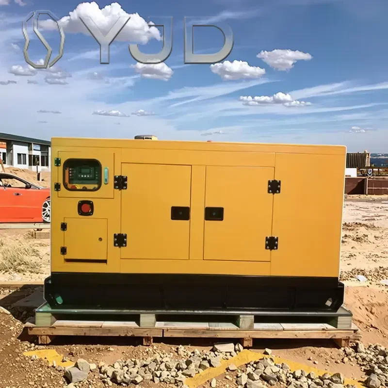YJD  Powered 30kw Single Phase 60hz Silent Diesel Generator Auto Start with Smartgen Controller Water Cooled 240V Rated