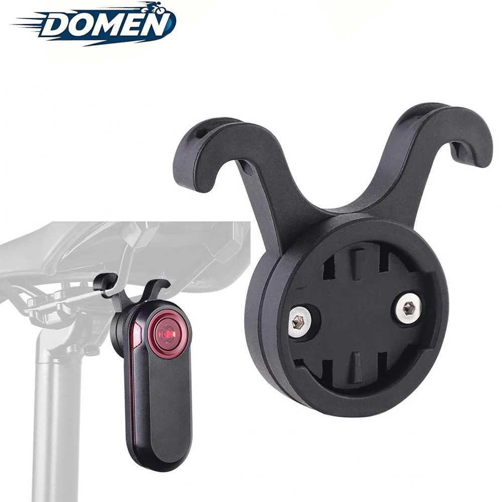 DOMEN Bicycle Saddle Lamp Mount Bike Taillight Seatpost Holder Bracket For Garmin Radar RT510 RTL515 RVR315 etc.Bike Accessories