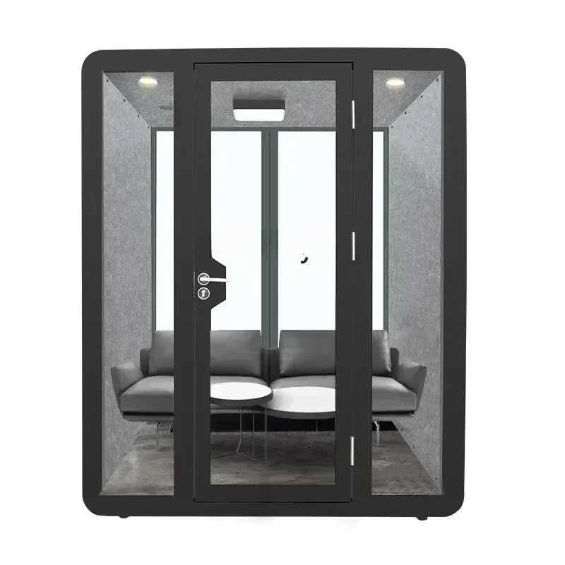 A  Pet soundproof room, live stream, mobile piano room, disassembly, indoor glass silent cabin