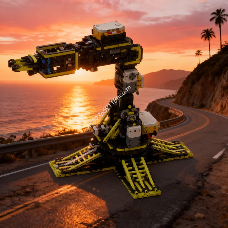 

3633 шт. MOC 6-осевая роботизированная рука Техническая модель Строительные блоки Рождественские подарки Игрушки Архитектура DIY Творческая идея Образование