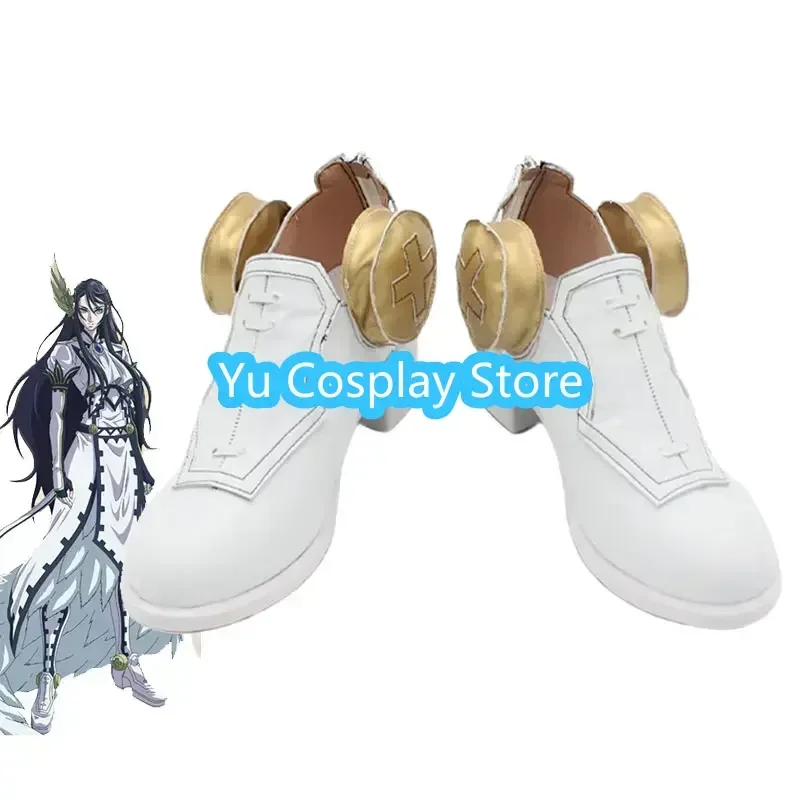 Anime Record of Ragnarok Brunhild Cosplay Shoes PU Leather Shoes Halloween Carnival Boots Cosplay Props Custom Made